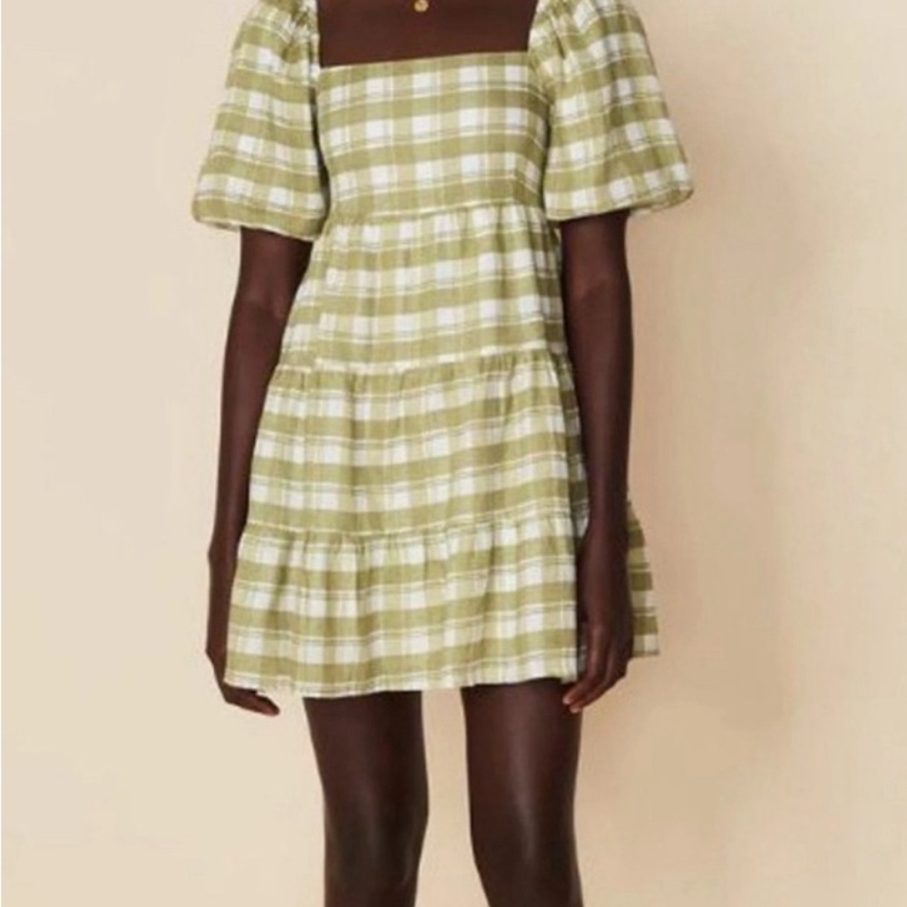 Babydoll Green Faithfull Dress